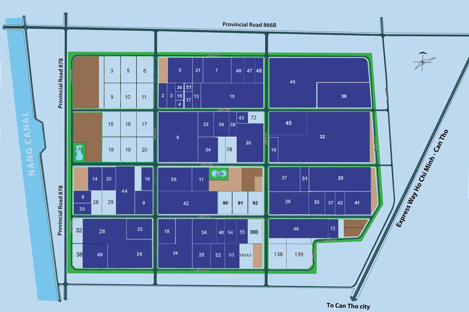 Map of factories 18